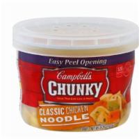Campbell'S Chunky Chicken Noodle Soup · Campbell’s® Chunky™ Classic Chicken Noodle Soup isn’t just tasty—it’s made to work as hard a...