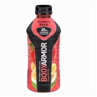 Bodyarmor Strawberry Banana 28Oz · BODYARMOR Strawberry Banana a premium sports drink hydrating today’s athlete. Made with natu...