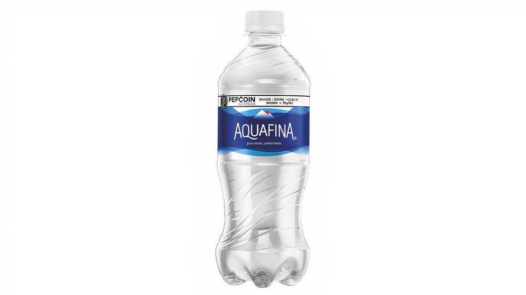 Aquafina 20Oz · Cold and Refreshing bottled water. A perfect companion for any Casey's Pizza! Add one to your order today!