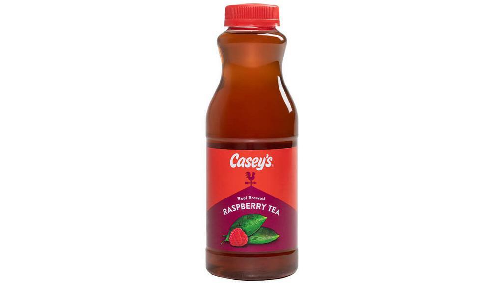 Casey'S Raspberry Tea 16Oz · New Casey's Raspberry Tea has a fresh, fruity twist you'll love. And it's brewed with no artificial flavors or preservatives. Try one today!