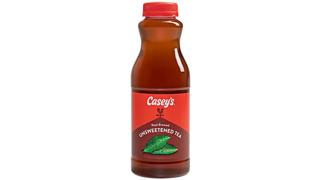 Casey'S Unsweetened Tea 16Oz · New Casey's Unsweetened Tea is brewed with no artificial flavors or preservatives and no added sugars for a clean, delicious taste. Try one today!