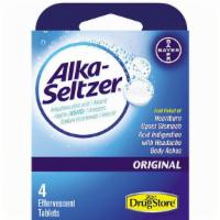 Alka-Seltzer 4Ct · Get fast relief of heartburn, upset stomach, acid indigestion with headache or body aches fr...