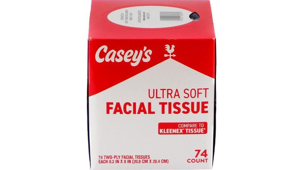 Casey'S Ultra Soft Facial Tissue, 74Ct · Casey's Ultra Soft Facial Tissue comes in a 74-count box of 2-ply tissues. Keep your pores clean on the go with help from Casey's!