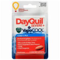 Dayquil Severe 4Ct · DayQuil™ SEVERE Cold & Flu Relief delivers maximum symptom-fighting ingredients to relieve y...