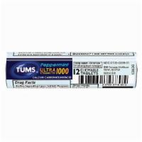 Tums Peppermint 12Ct · When you have heartburn, TUMS Ultra Strength Peppermint chewable antacids have fast-acting, ...