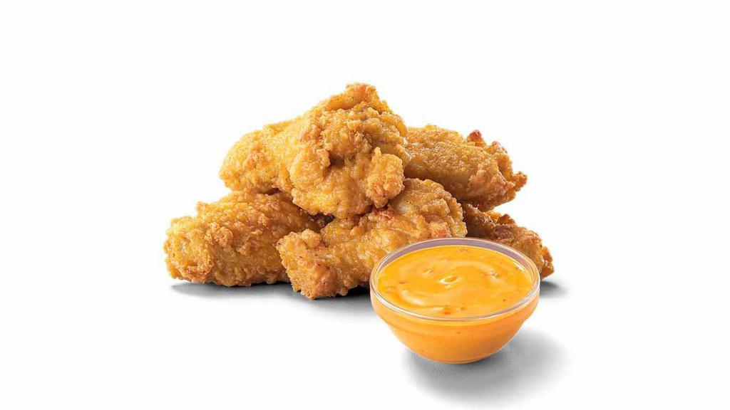 Traditional Bone-In Wings 8Pc · Try Casey's new, crispy bone-in wings! Each 8 count order includes 1 complimentary choice from our new dipping sauces. With 7 to choose from, you can't go wrong! Each additional sauce costs $0.69.