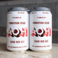 Antiques On High Condition Issue · Sour Red Ale with Michigan cherries and Ohio red raspberries. Moderately sour. 7.5% abv (4 p...