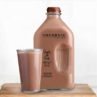 Chocolate Milk (1/2 Gallon) · 2% Chocolate • 1/2 gallon 
(includes $2.00 glass bottle deposit)