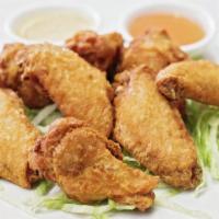 Fried Chicken Wings (8 Pcs.) · Breaded deep fry wing.