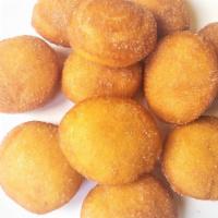 Sugar Donuts (10 Pcs.) · Deep fry sugar cinnamon biscuit.