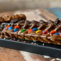 Chocolate Nuts Waffle Stick · 