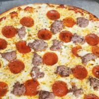 Thin Crust Pizza · Voted best in McHenry County! Teresa's 30 year recipe for her handmade crust and  sauce sepa...