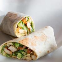 Chicken Wrap · Charbroiled fresh chicken with lettuce, cucumber, green pepper, American cheese and ranch or...
