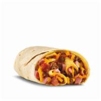 Loaded Breakfast Burrito · Loaded omelets filled with crumbled sausage, bacon, ham and cheddar cheese, topped with more...