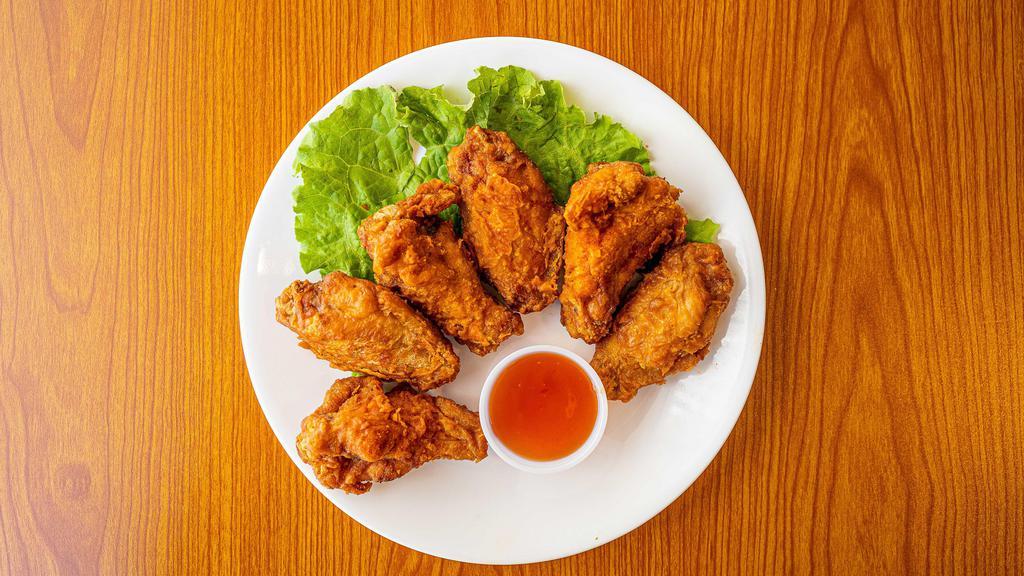 Spicy Fried Chicken Wings · Six piece