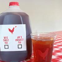 Joe'S Unsweet Tea (Gallon) · Our signature Unsweet Tea in gallon form. Serves 8-10.