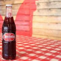 Cheerwine · Cherry-flavored soft drink, made in North Carolina since 1917.