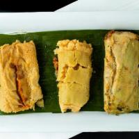 Chicken Tamale In Green Sauce · 