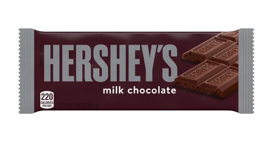 Hersheys Milk Chocolate Bar · Hershey's milk chocolate bar, 1.55 oz.