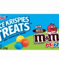 Rice Krispies Treats M&Ms Minis · Kellogg's chocolate m and m's marshmallow rice krispies treats are squares of crisp rice cer...
