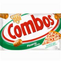 Combos Pizzeria Pretzel Snacks (1.8 Oz) · Crunchy oven baked pretzels with spicy cheese pizza flavored fillings create the perfect hun...