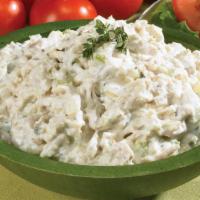 Rotisserie Chicken Salad · This classic chicken salad recipe features store made rotisserie chicken dressed with crunch...