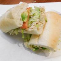 Sheffield Ave. (Chicken) · Thinly sliced oven roasted chicken breast topped with shredded lettuce, avocado, tomato, and...