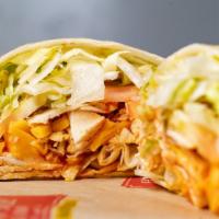 North Ave (Buffalo Chicken) · Oven roasted chicken breast with shredded Cheddar cheese, shredded lettuce, tomato, ranch dr...