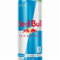 2 Red Bull Sugarfree · 