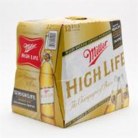 Miller - High Life Bottle - 12 Pack · 355 mL