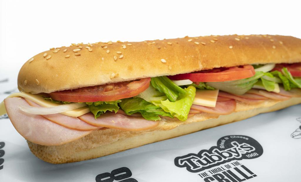 Ham & Cheese (Regular) · Ham, cheese, lettuce and tomatoes, with mayo on the side