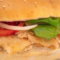 Regular Grilled Chicken · Fat free chicken, onions, lettuce, tomatoes.