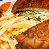 Tortas · All sandwiches served on freshly baked bread & include lettuce, tomato, mayo, guacamole & yo...