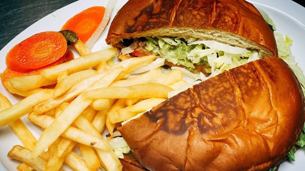 Tortas · All sandwiches served on freshly baked bread & include lettuce, tomato, mayo, guacamole & your choice of meat