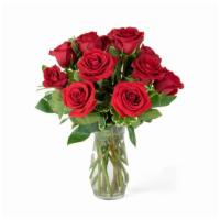Delightful Dozen · A lovely red rose bouquet, perfect for your sweetheart.