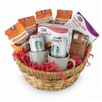 Coffee Lover'S  · Caffeine friends, look no further. the coffee lovers basket is filled to the brim with starb...