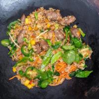 Brown Rice - Gf, V · Create your own Global Fusion Stir Fry!   Brown Rice with fresh veggies, various marinated p...