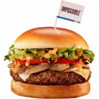 Impossible Burger · Impossible Burger with choice of toppings