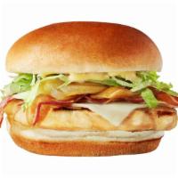 Build Your Own Grilled Chicken Sandwich · A grilled chicken filet on choice of bun, cheese, and toppings.