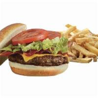 Build Your Own Classic Burger · Burger on choice of bun and toppings.