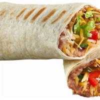 Rice & Bean Burrito
 · Rolled burrito with your choice of fillings.