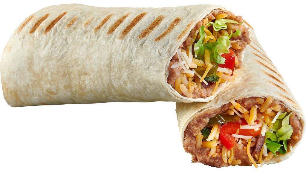 Rice & Bean Burrito
 · Rolled burrito with your choice of fillings.