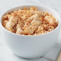 Chicken Fried Rice · Steamed rice that is tossed in the wok with chicken, scrambled eggs and more. 940 cal./1890 ...