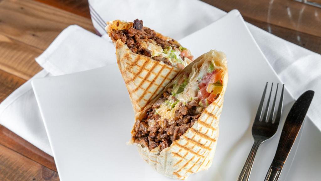 Arrachera Burrito · Skirt steak. Due to the increase in prices in the marketplace, we have to increase our prices for the moment in order for our business to remain open. We sincerely apologize and thank you for your support.