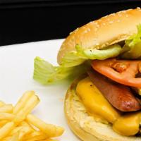 Mexican Cheese Burger · Fresh prepared cheese burger, choose style and options.