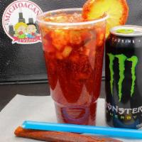 Monster Preparado · Monster energy drink mixed with our special recipe.