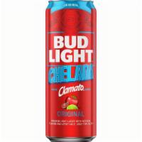 Bud Light Chelada 25Oz Can · Bud Light & Clamato Chelada is a beer that combines Bud Light with the refreshing taste of C...