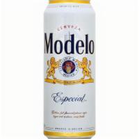 Modelo Especial 24Oz Can · Brewed as a model of what good beer should be, this rich, full-flavored Pilsner-style Lager ...