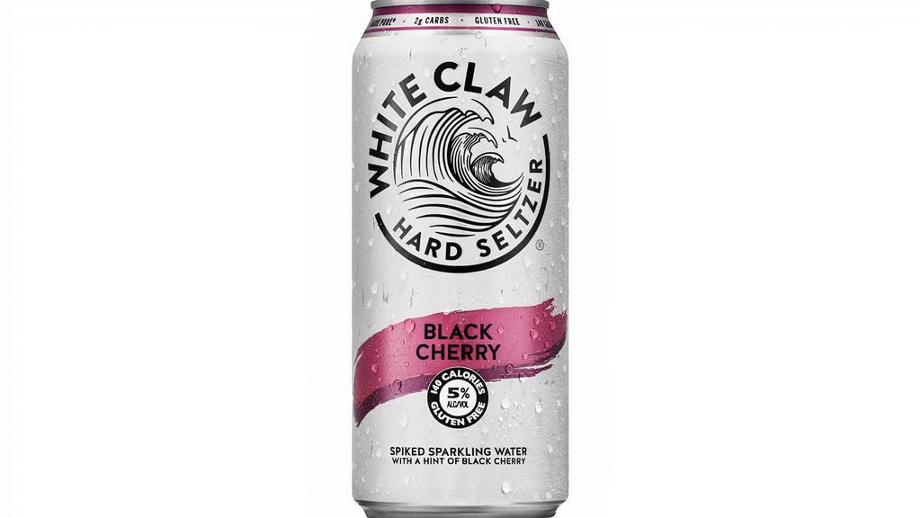 White Claw Black Cherry 19.2Oz Can · Our most popular flavor, Black Cherry seamlessly balances the tartness and sweetness of a ripe summer cherry. It's the perfect introduction to the crisp, refreshing taste of White Claw® Hard Seltzer.