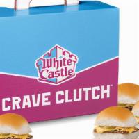 Cheese Slider Crave Clutch® · 20 Cheese Sliders (Choose American, Jalapeno or Smoked Cheddar Cheese)